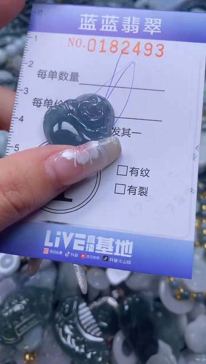 【闪购商品】翡翠颈饰未镶嵌闪购0182493多样性发其一
