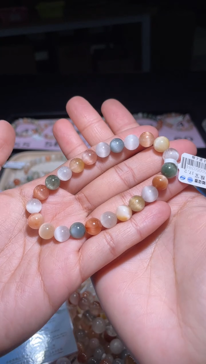 【闪购商品】水晶手链未镶嵌55号多样性发货一O 8+