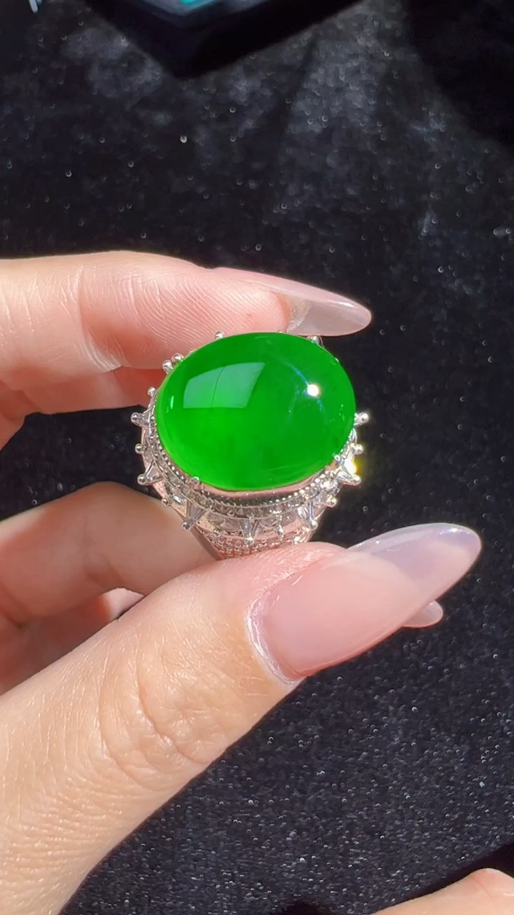 【闪购商品】定制翡翠未镶嵌蛋面1