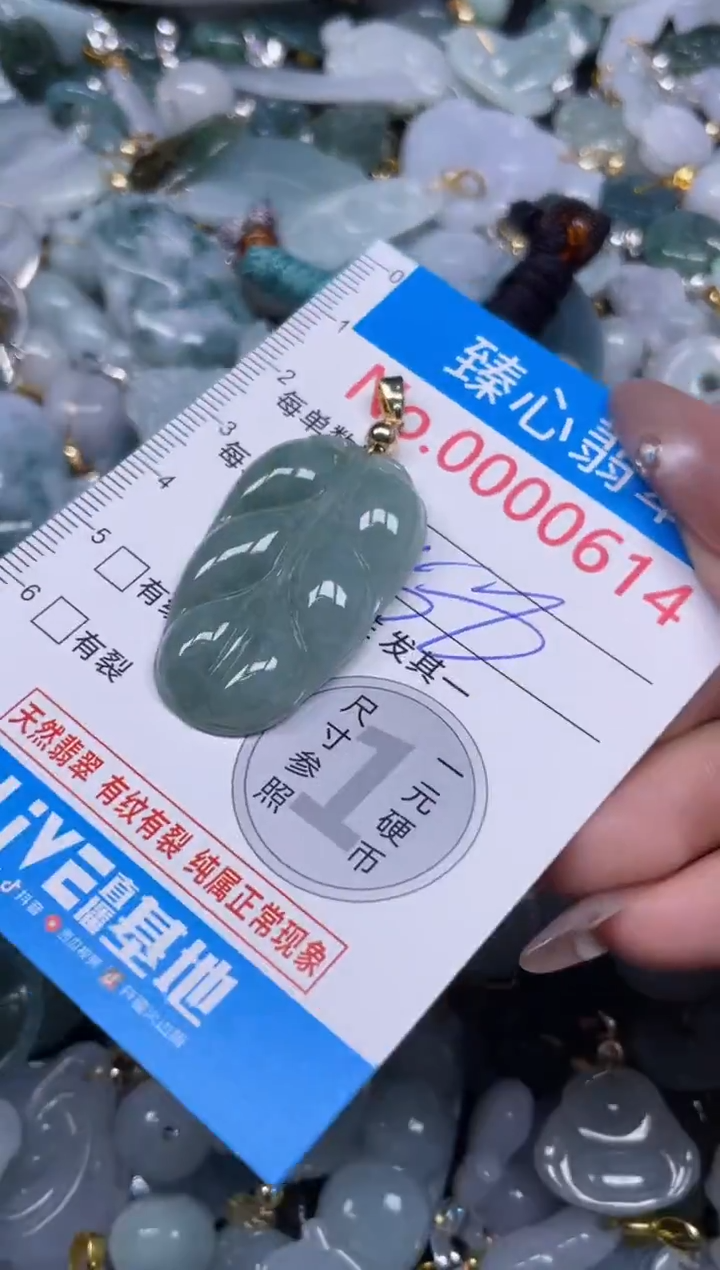 颈饰未镶嵌翡翠614