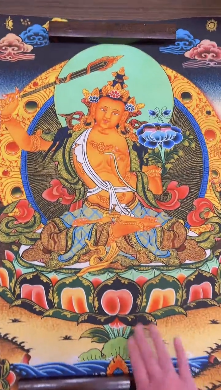 卷轴画唐卡16096