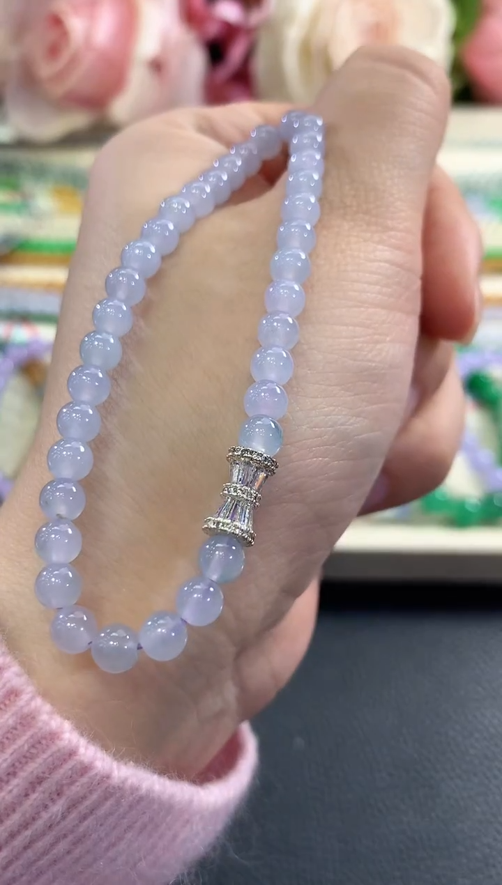 未镶嵌手串翡翠n11 多样性一件发货紫货有色差