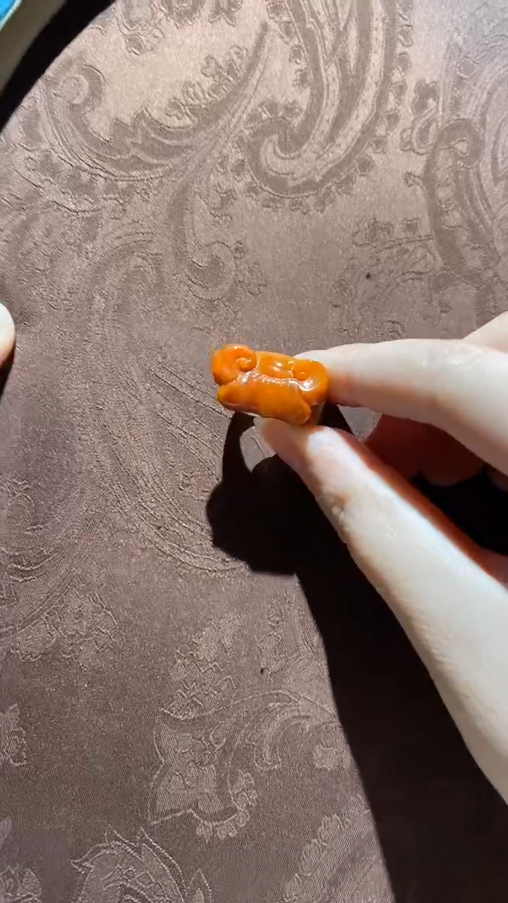 【闪购商品】翡翠戒圈未镶嵌红翡绿翠 01号