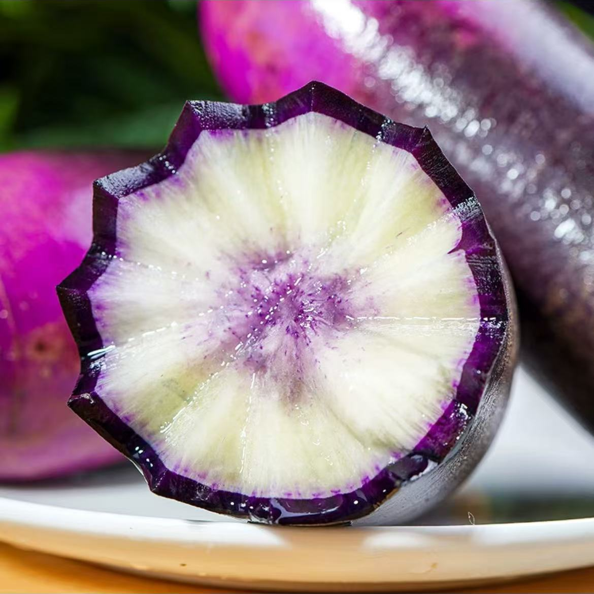 【正宗潍县冰激凌水果萝卜-西施】生吃沙窝水果萝卜花青素纯甜不辣产地直采现拔现发24小时到家