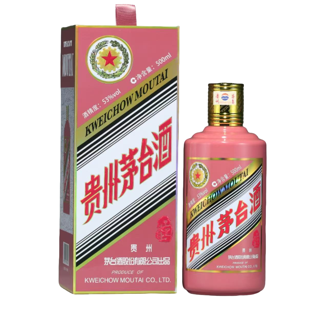 KWEICHOW MOUTAI/贵州茅台酒蛇年茅台生肖酒53度500ml