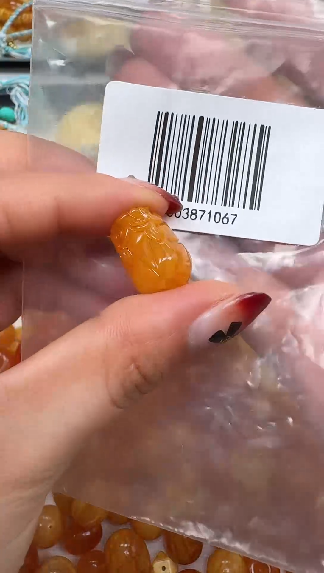 裸石琥珀未镶嵌如图