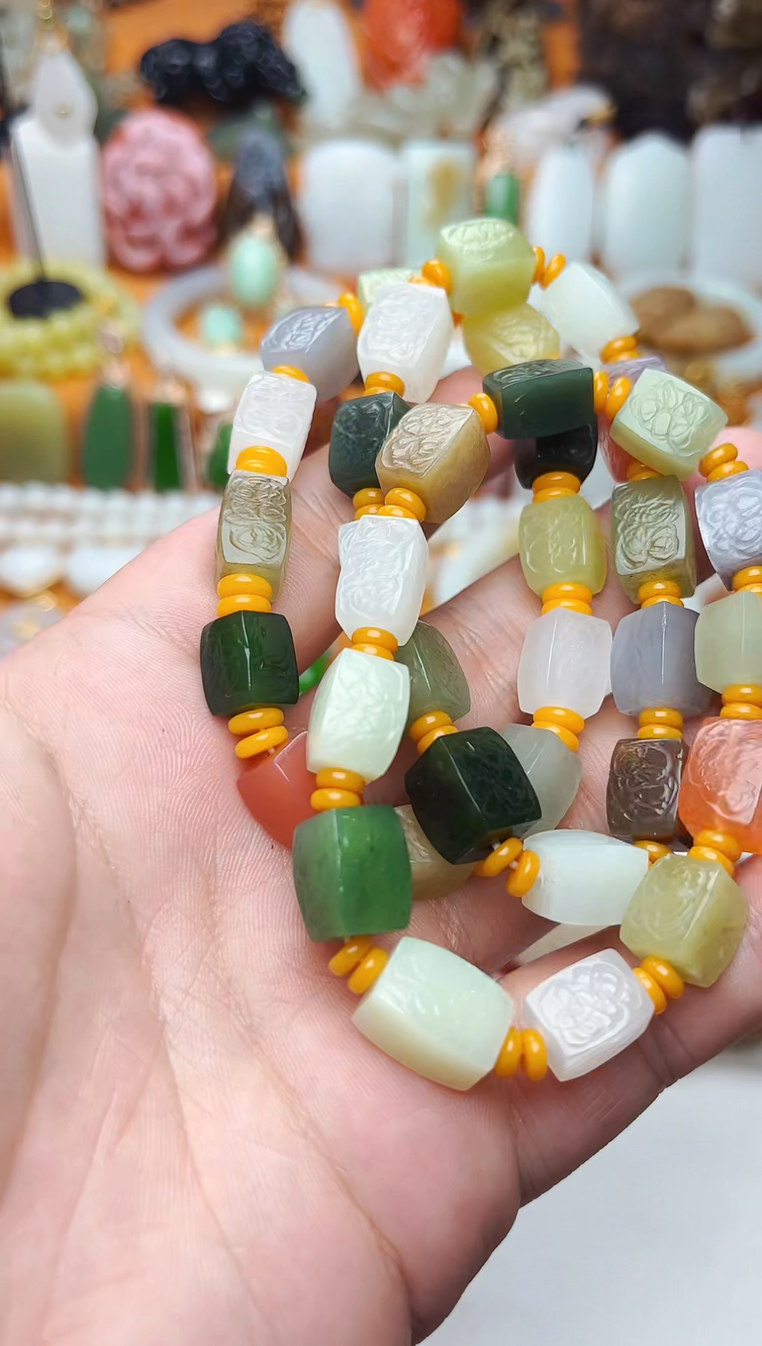 【闪购商品】和田玉手串未镶嵌多样性拍一发一01