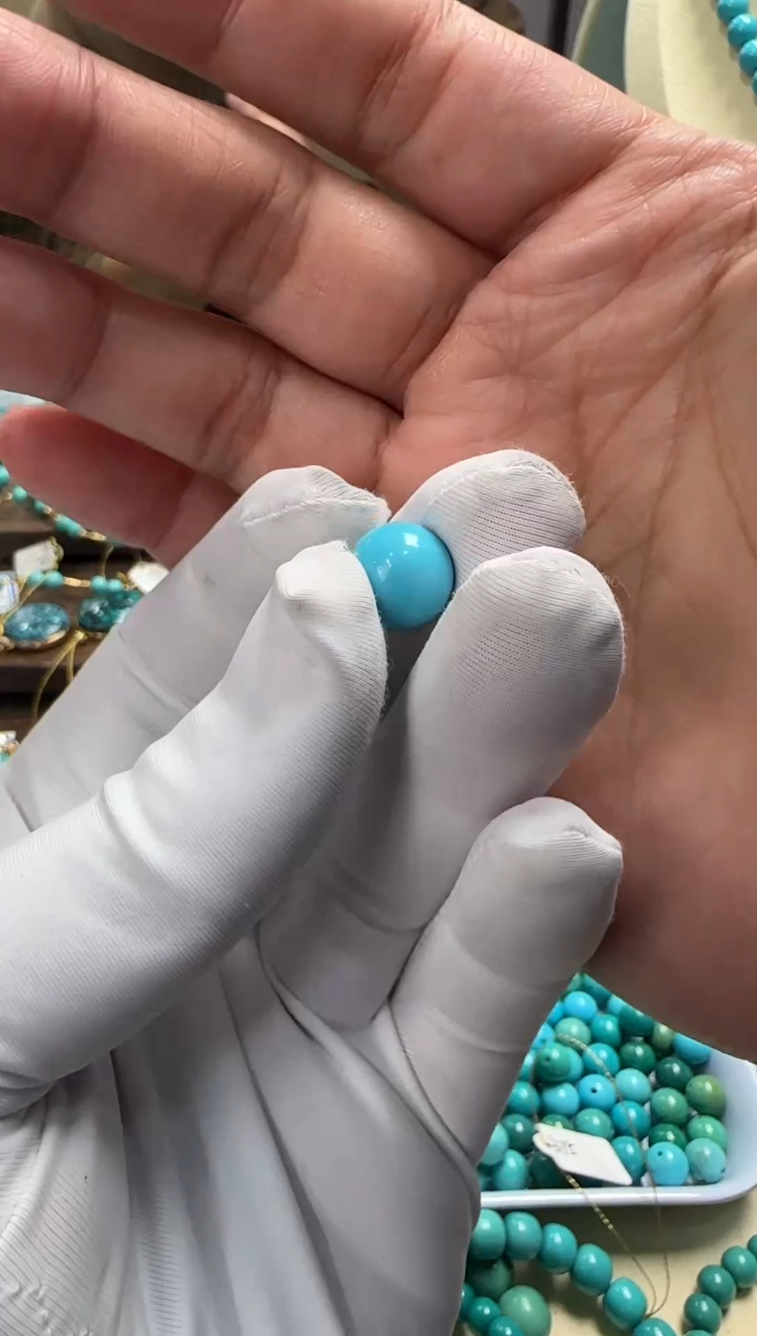 【闪购商品】绿松石单珠未镶嵌10mm