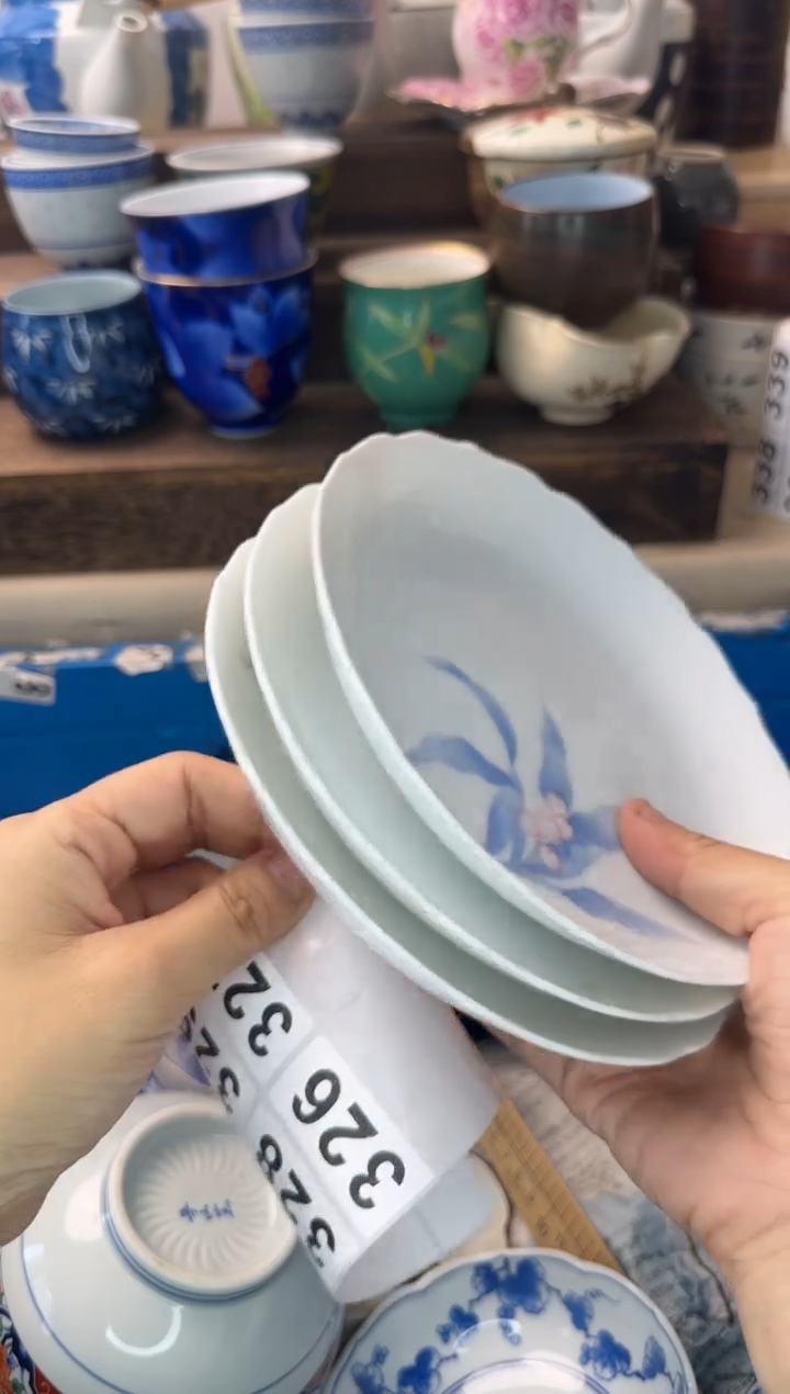 茶杯紫砂m**o327陶艺中古瓷器全场满18米包邮