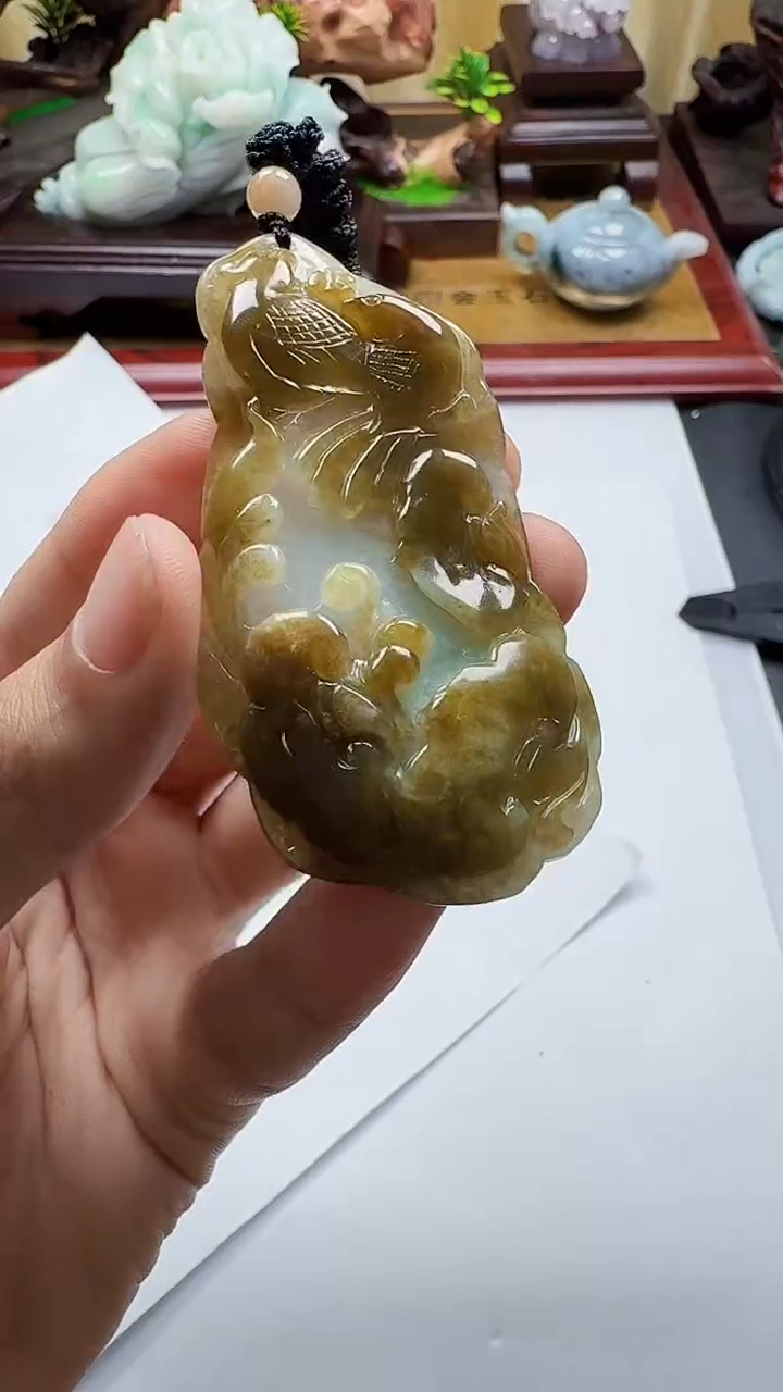 吊坠(不含链)未镶嵌翡翠1