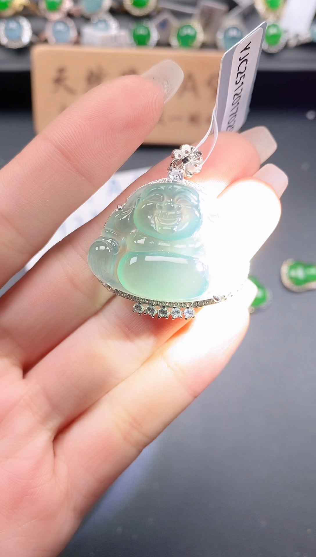 银S925镶嵌戒指翡翠111111