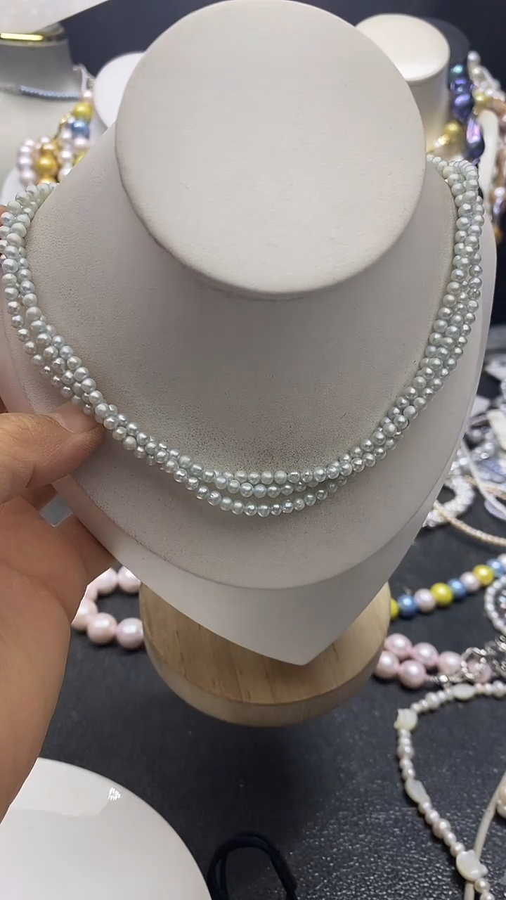 颈饰未镶嵌淡水珍珠多人