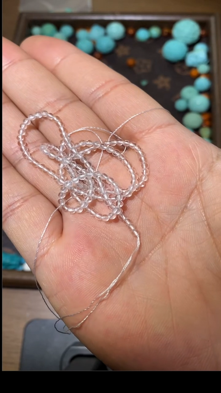 合金手链水晶053小米珠