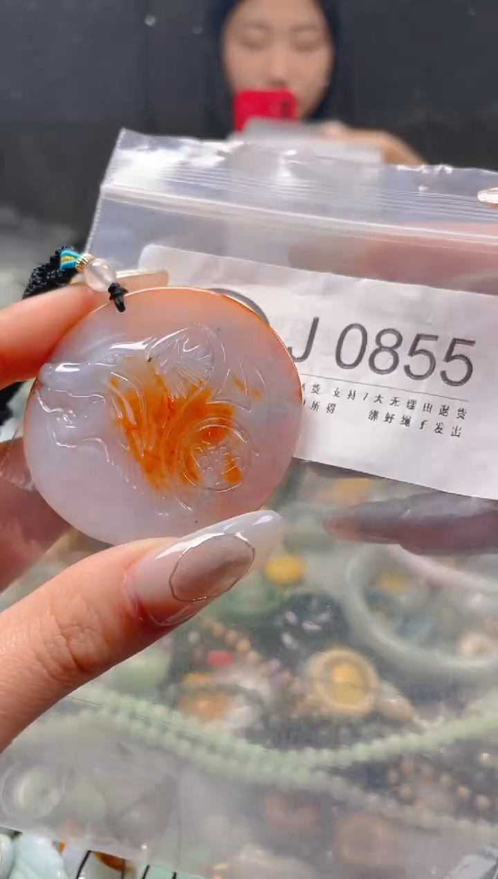 【闪购商品】翡翠颈饰未镶嵌/J/翡翠A货一图一物