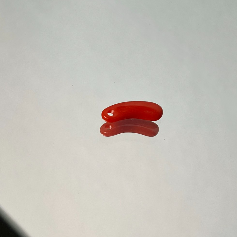 天然红珊瑚雕刻侧挂配饰