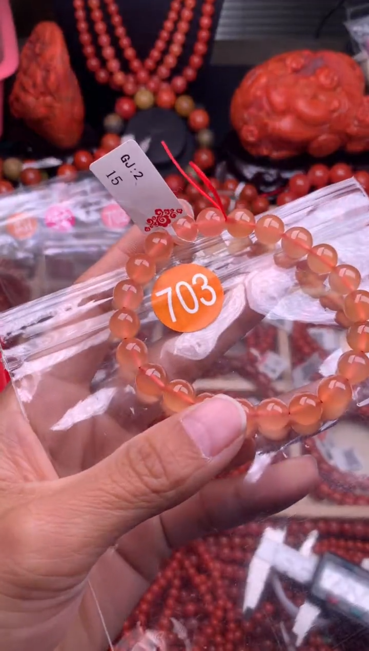 【闪购商品】南红玛瑙珠宝奇石未镶嵌703-8