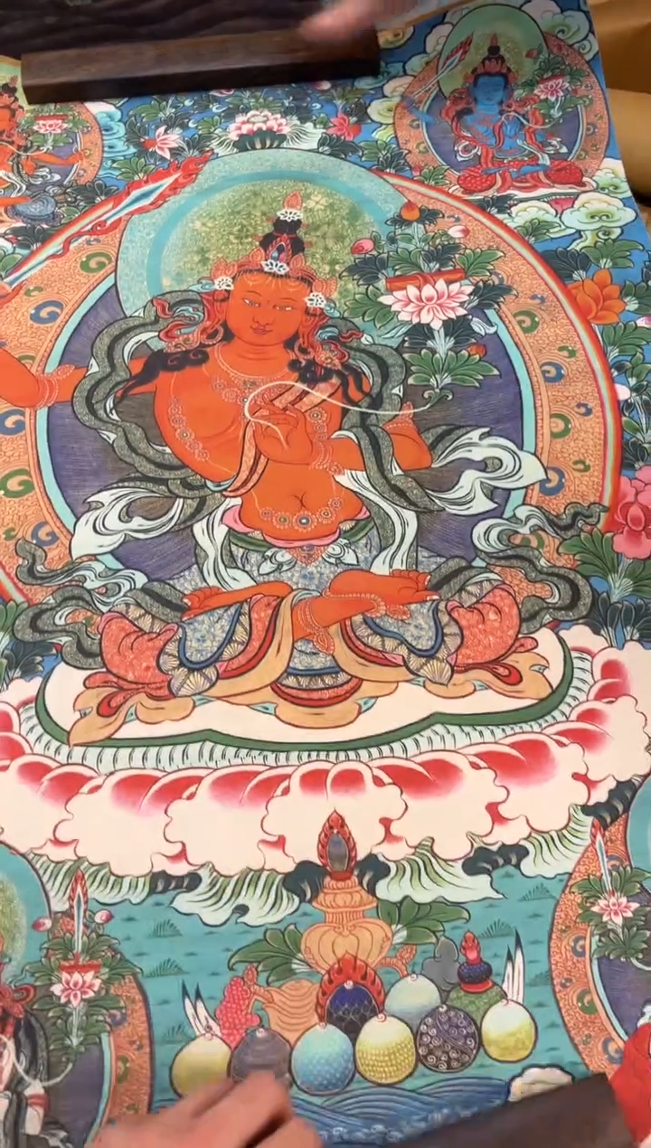 卷轴画大朱画院老刘专属AA137