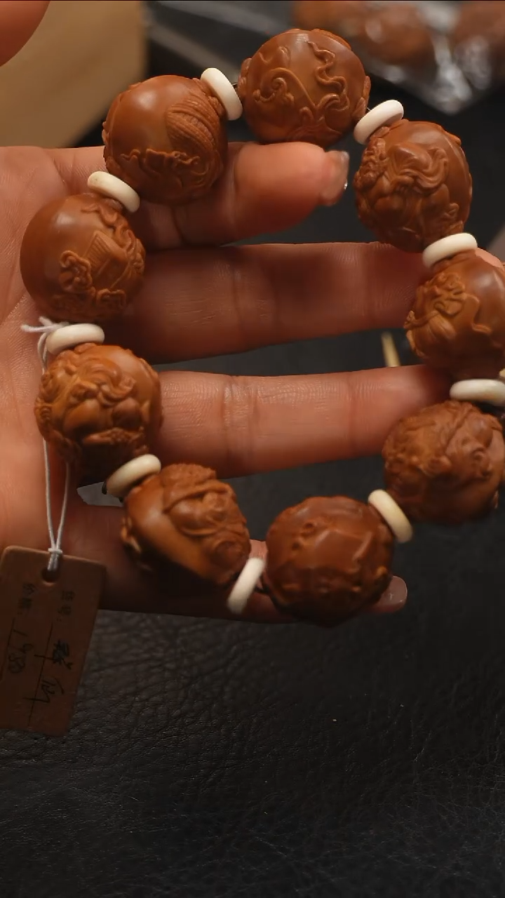 【闪购商品】橄榄核手串/手链橄榄核文玩作品