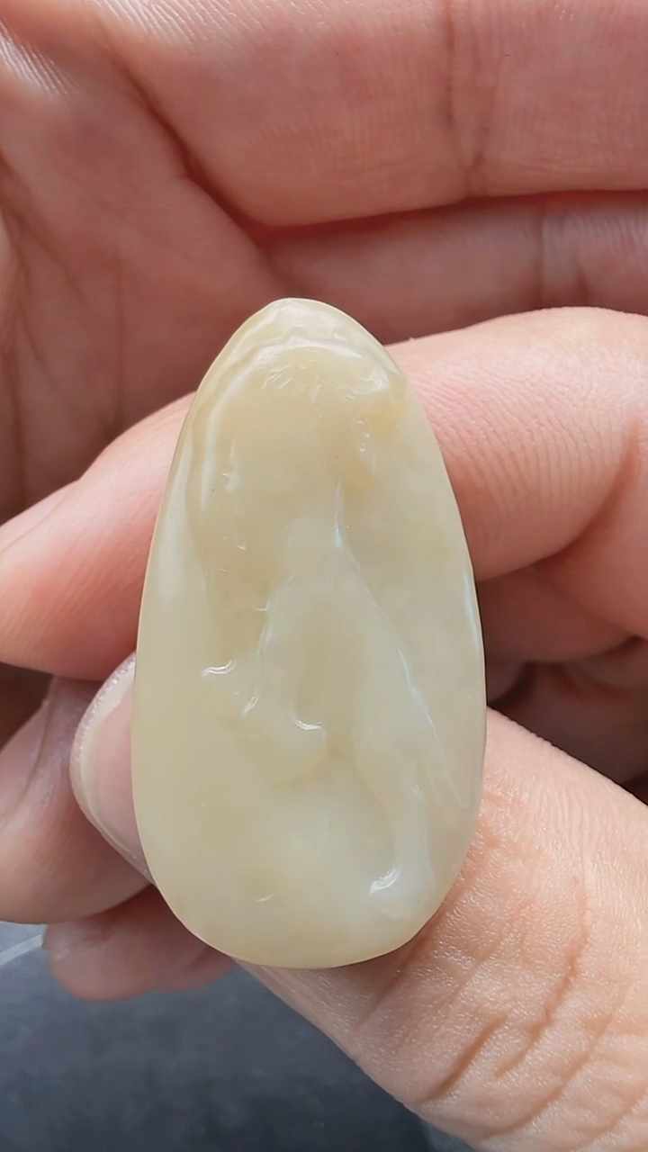 和田玉未镶嵌吊坠(不含链)911虎