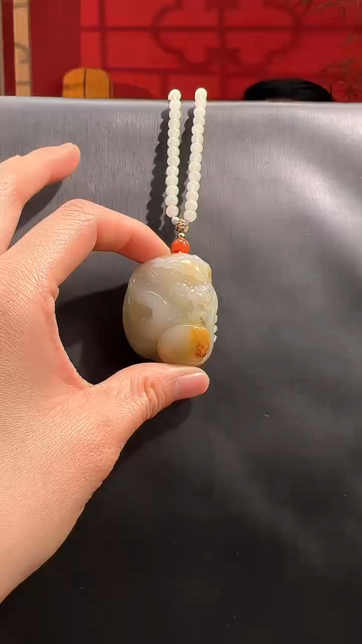 【闪购商品】和田玉吊坠(赠链)未镶嵌多样性发一071