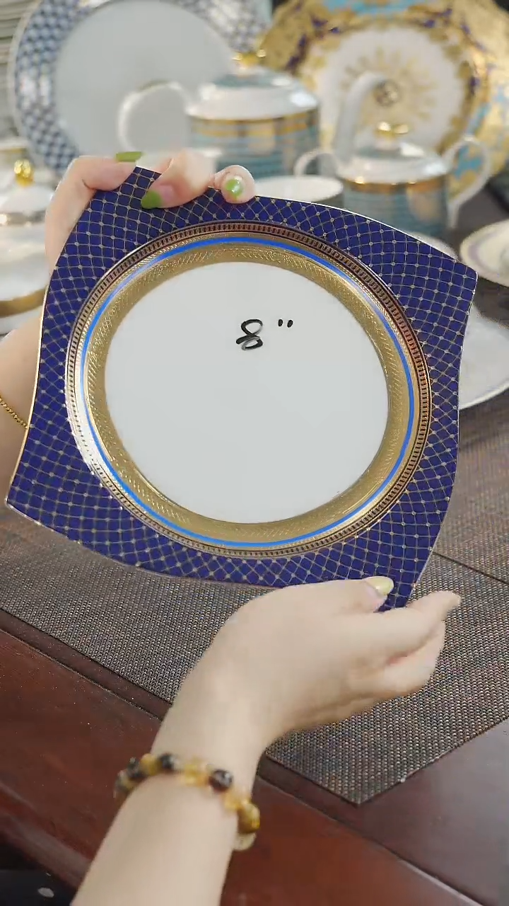 瓷片8英寸平盘 福利价