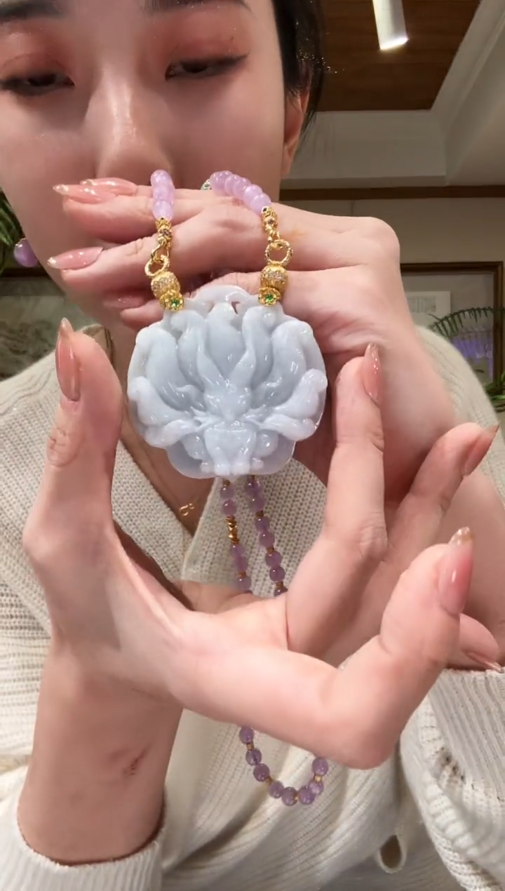 【闪购商品】翡翠颈饰未镶嵌国风