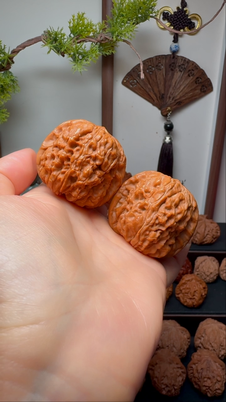 把件文玩核桃蓟县一代门墩货头  边43