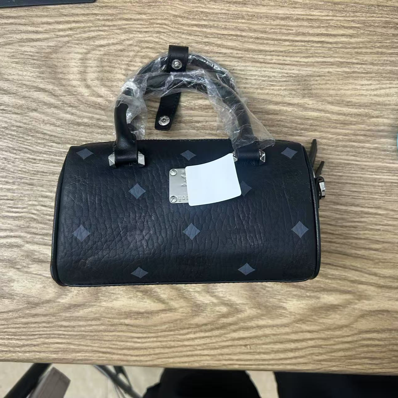 方形单根波士顿包通勤风斜挎包多用blokette港风