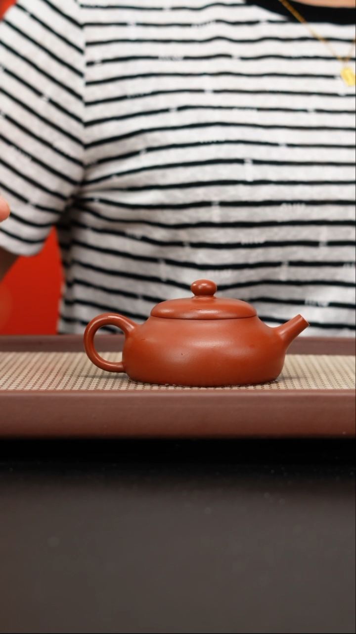 茶壶紫砂小煤窑朱泥静乐140
