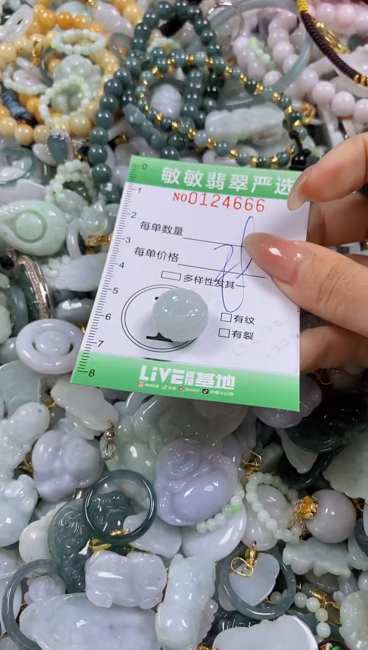 【闪购商品】翡翠颈饰未镶嵌闪购0124666