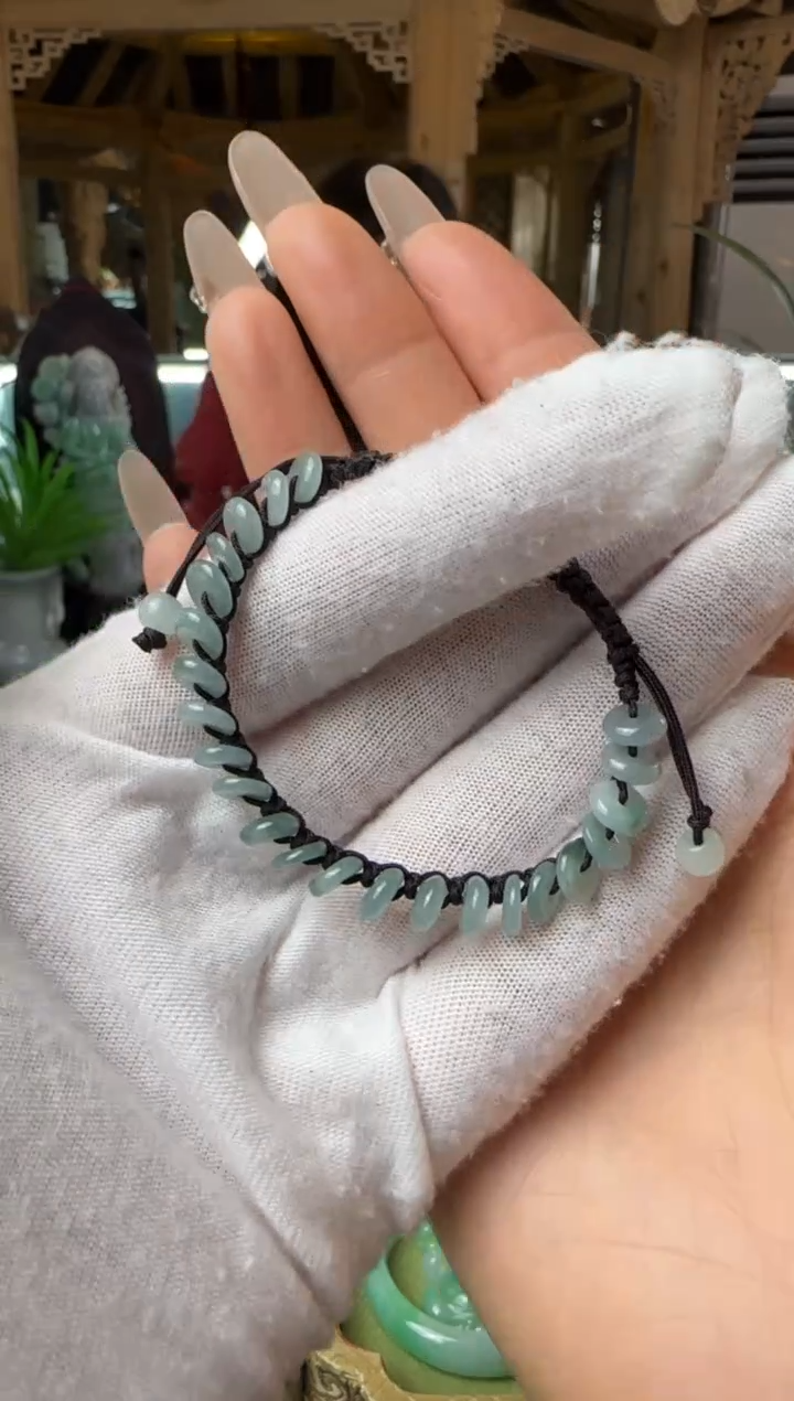 【闪购商品】翡翠手链未镶嵌手串