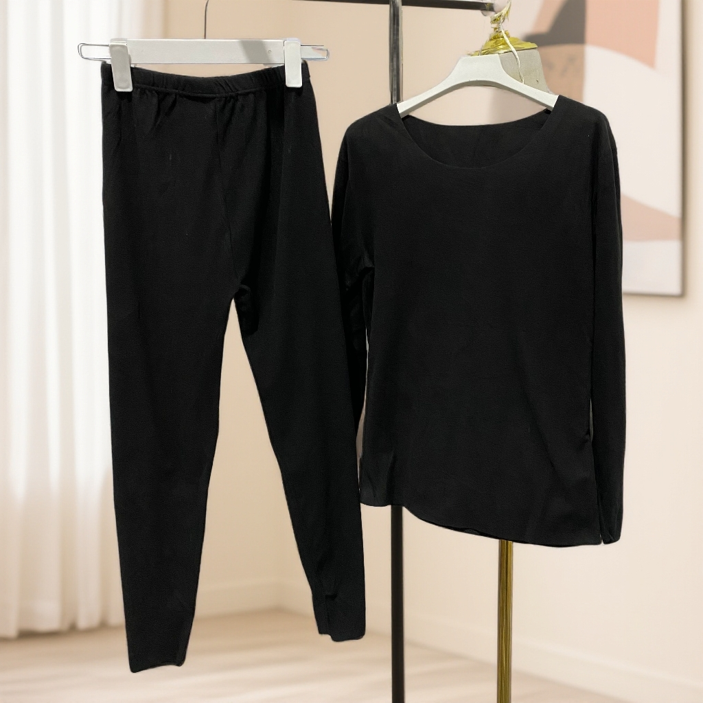 8A732   休闲百搭无痕保暖套装