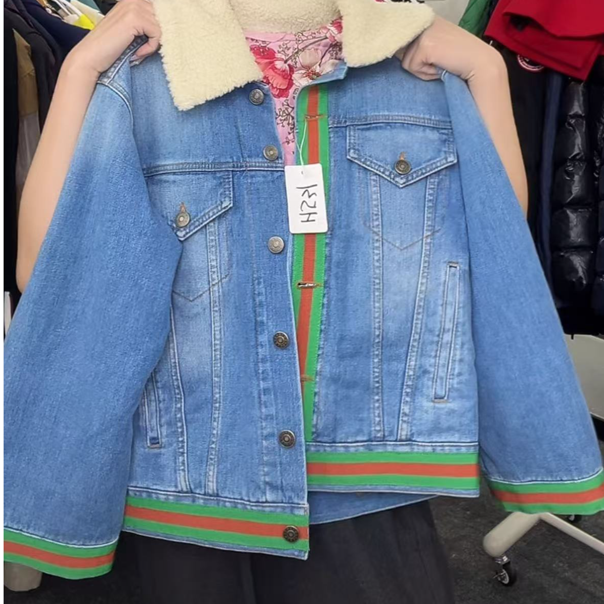 99新 GUCCI/古驰 古驰牛仔棉服h531