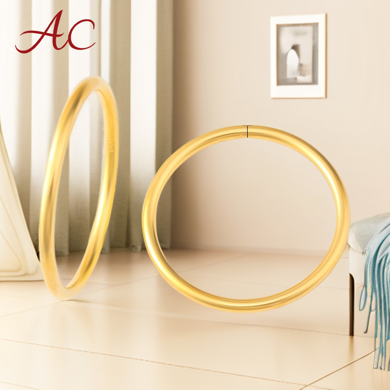 AC【官方正品】 手镯  新中式古法素圈手镯