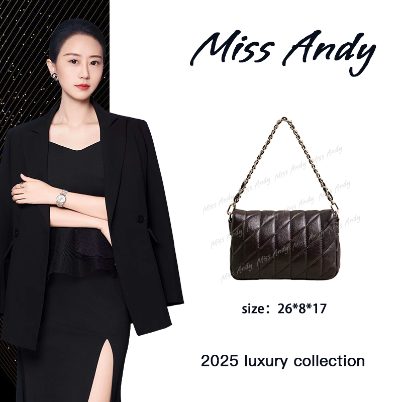 【Andy甄选】SK-63138-咖啡 奢品女包