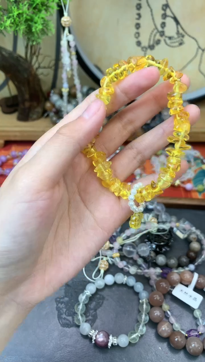 【闪购商品】金珀手链未镶嵌492手串