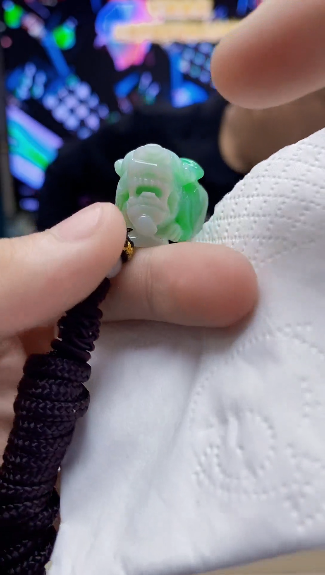 未镶嵌定制翡翠-毛货挂件7