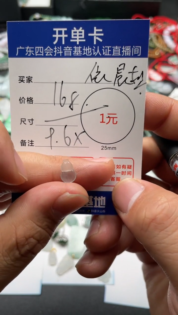 【闪购商品】翡翠颈饰未镶嵌挂件