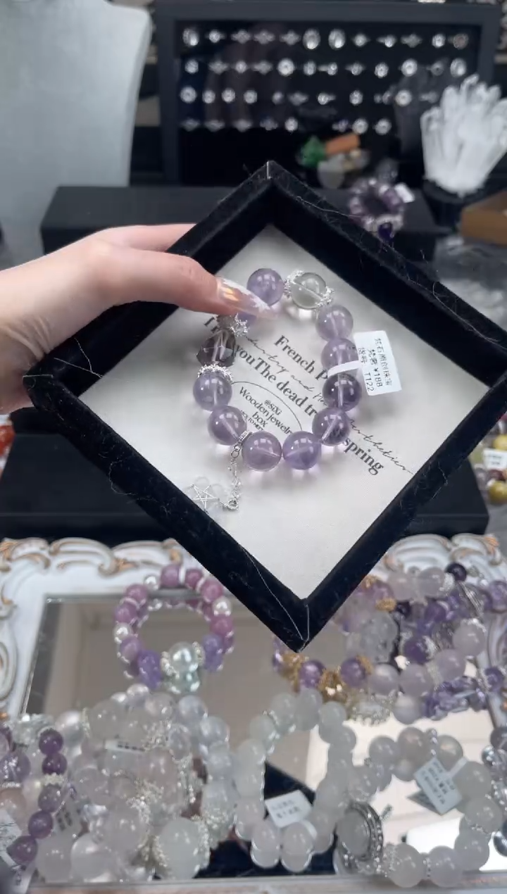 【闪购商品】水晶手链未镶嵌天然水晶 多样性发货