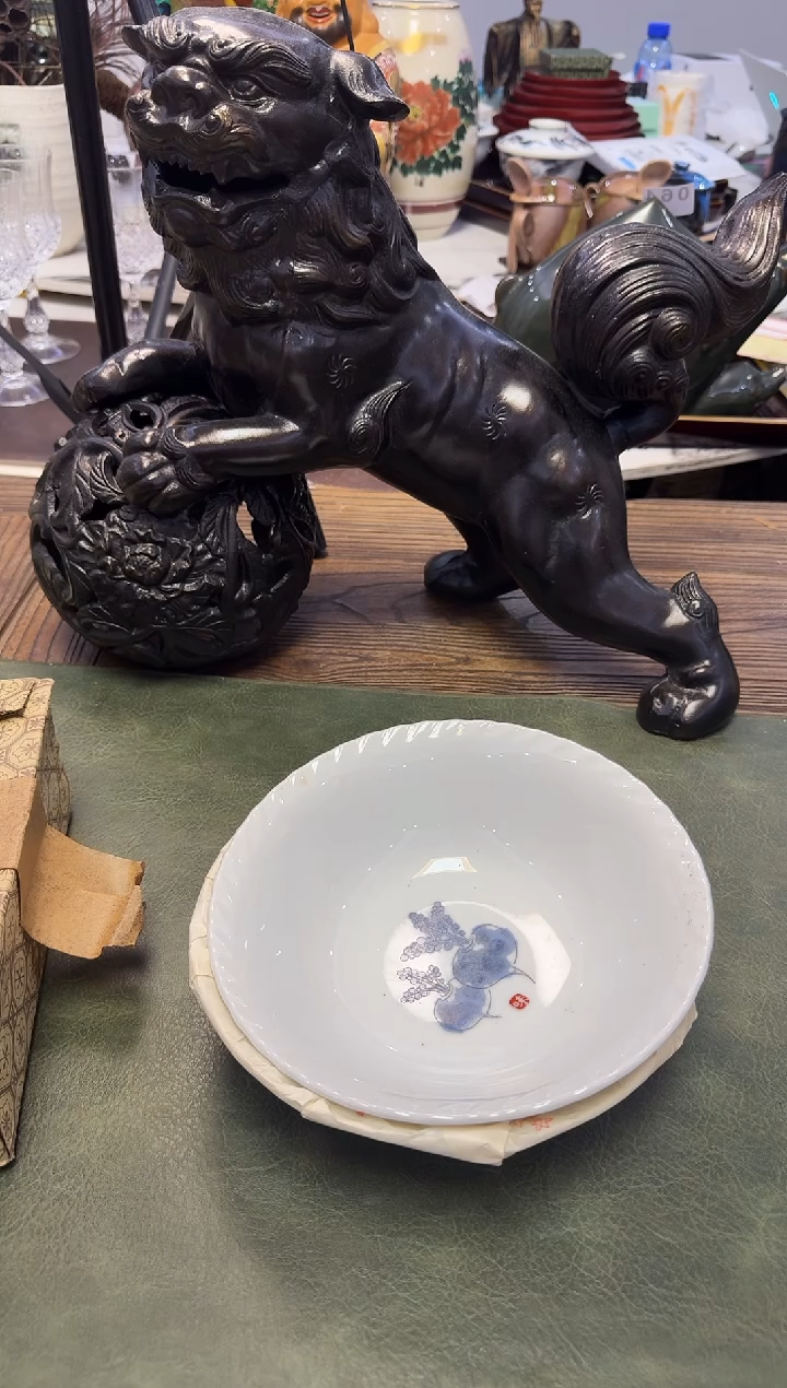 茶周边095碗2只··