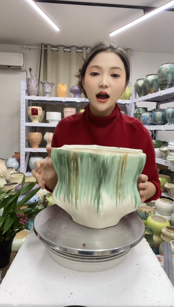 【1.3】花盆尺寸高20： 口：20