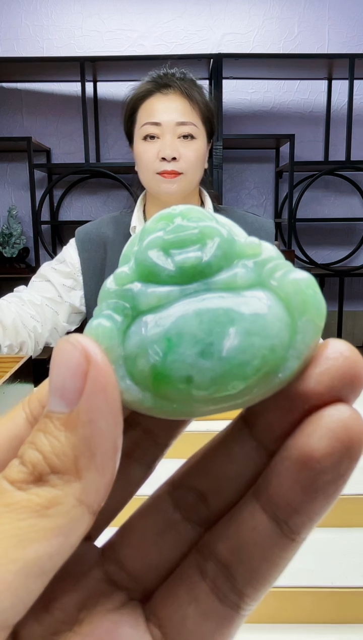 【闪购商品】定制翡翠未镶嵌毛货02090306多样性发其一