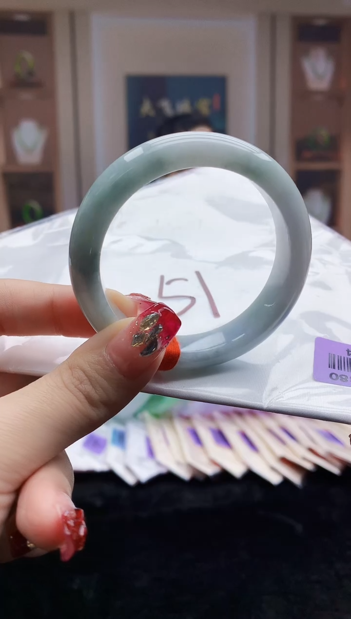 【闪购商品】翡翠手镯未镶嵌    H11-134