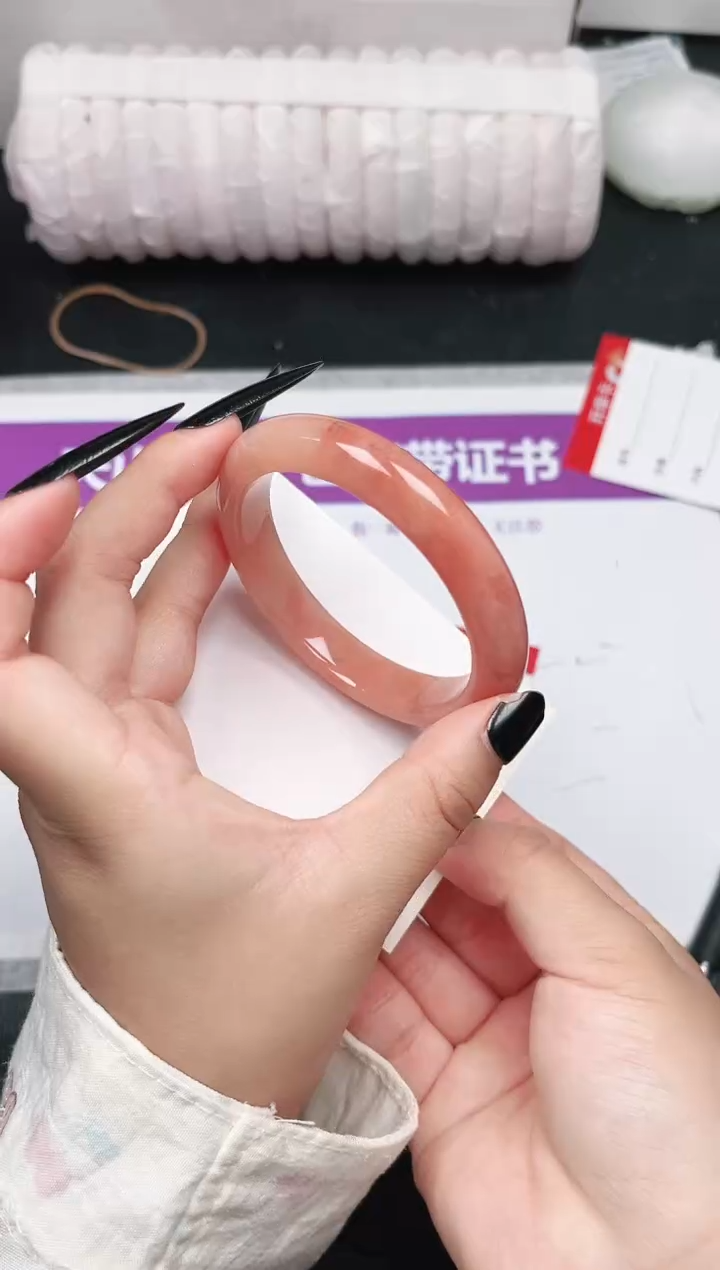 未镶嵌手镯石英质玉13-56