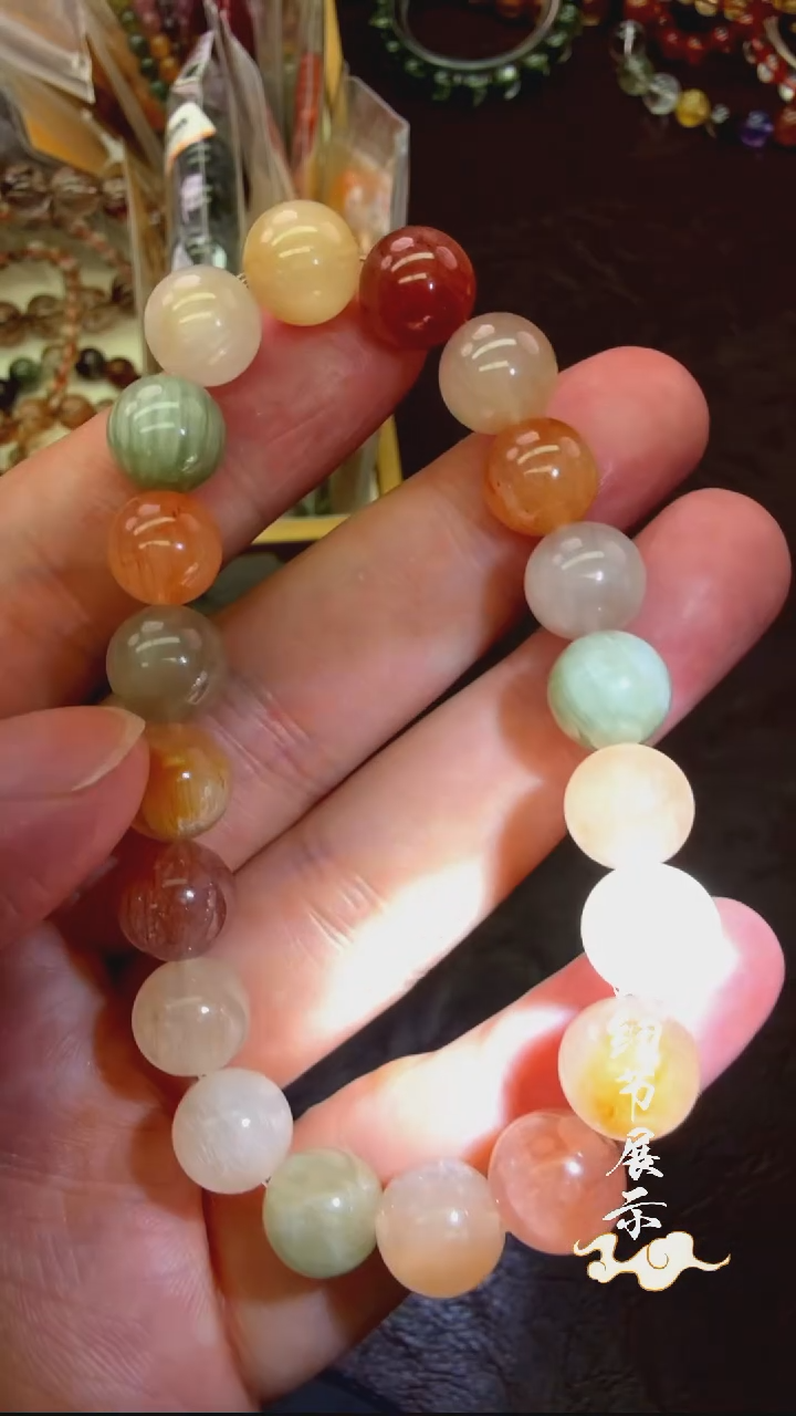 未镶嵌手链水晶09多样性发一