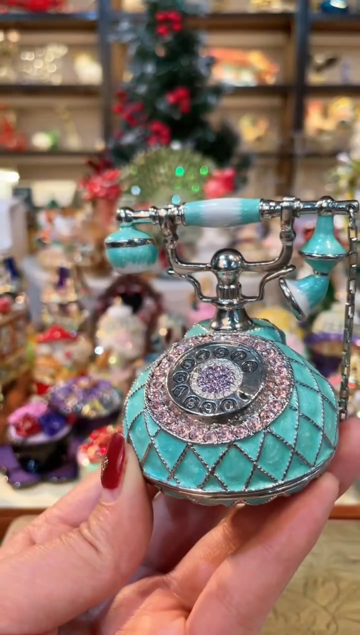 【闪购商品】珐琅彩首饰收纳盒