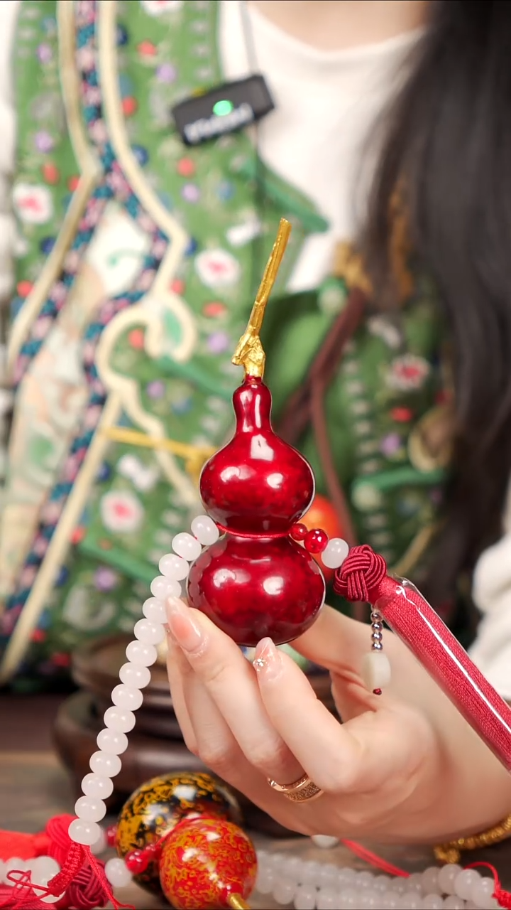 【闪购商品】83易林漆艺车挂小葫芦----168