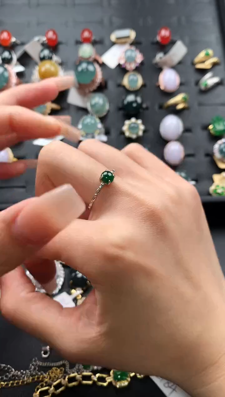 【闪购商品】翡翠戒指未镶嵌475876586