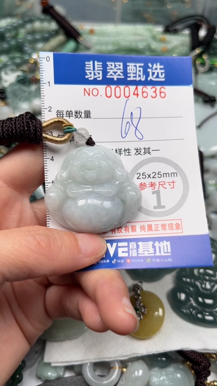 【闪购商品】翡翠颈饰未镶嵌00..4636