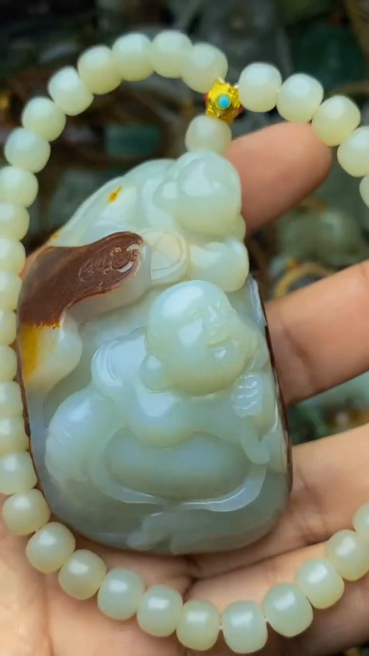 未镶嵌和田玉挂件1